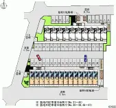 ★手数料０円★吉川市高富１丁目　月極駐車場（LP）